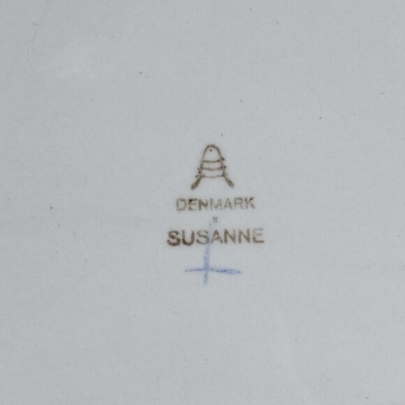 Aluminia 15-inch Serving Plater Susanne Confetti Design Royal Copenhagen Denmark - Picture 5 of 7